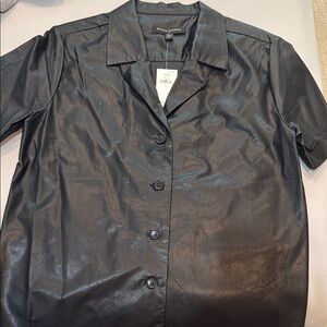Banana Republic Black Button Down Shirt